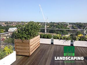 Roof Terrace Design Oswestry - Final Result