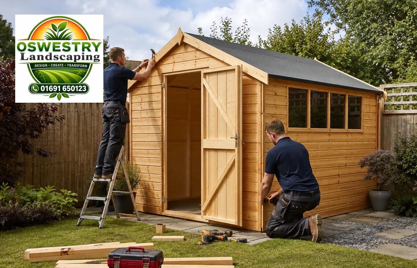 Professional Shed Installation Services - Final Result